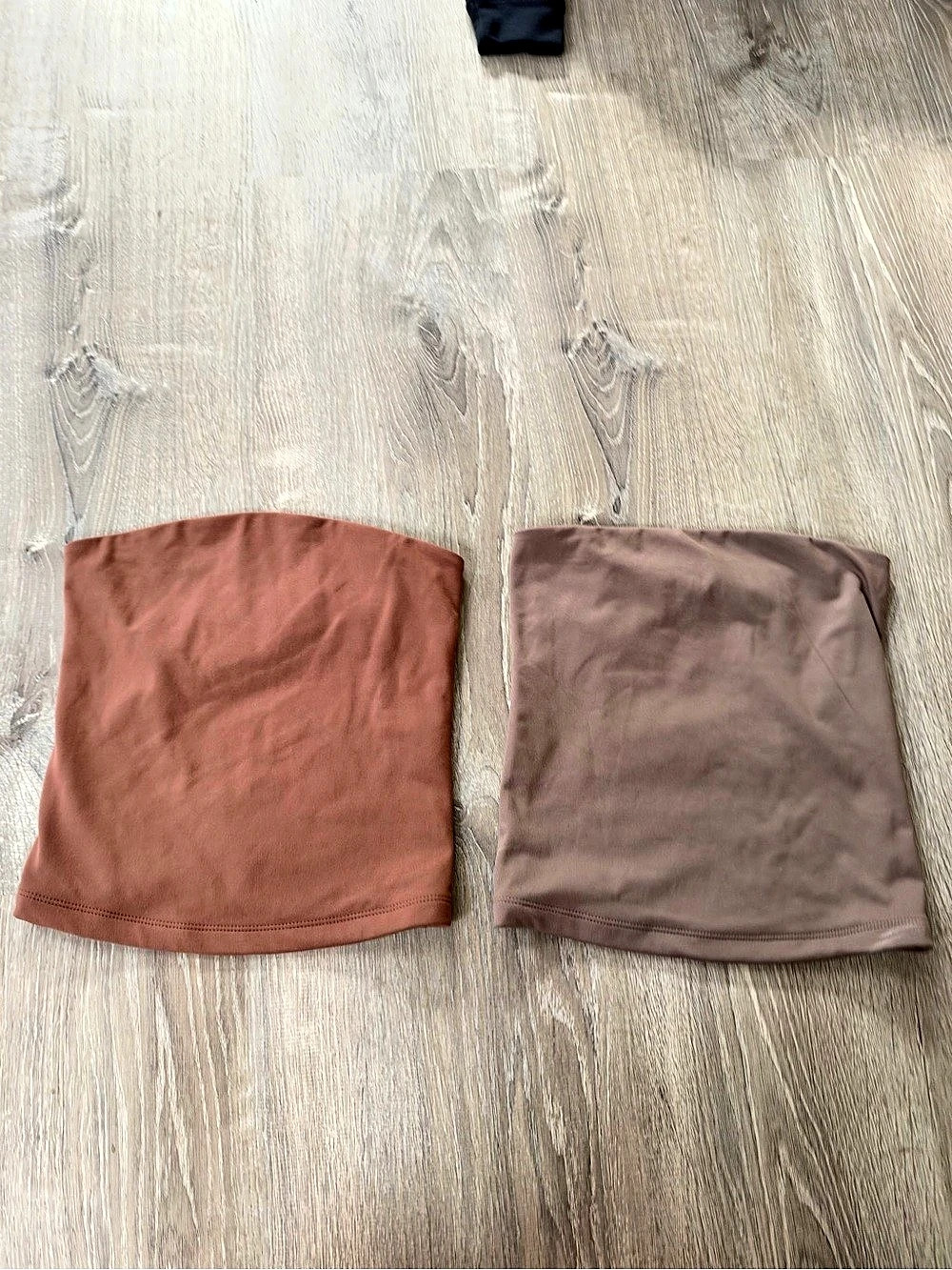Wild Fable ButterBliss Mini Tops Set in Brown XXS NEW